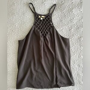 Elegant Black Sleeveless Top